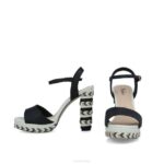 ballabio vrouwen Menbur 0RLN222 zwart casual chique schoen - Image 6