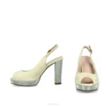 ballabio vrouwen Menbur 0RLN300 beige casual chique schoen - Image 6