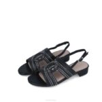 basilicum vrouwen Menbur 0RLN437 zwart casual chique schoen - Image 3