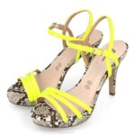 bazovica vrouwen Menbur 0RLN341 geel casual chique schoen - Image 3