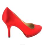 Belerda vrouwen Menbur 0RLN5065 rood hoge hakken - Image 3
