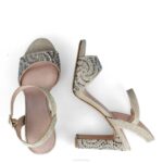 bertacci vrouwen Menbur 0RLN4195 beige hoge hakken - Image 2