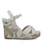 birbesi vrouwen Menbur 0RLN3626 beige casual chique schoen