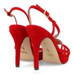 bloot vrouwen Menbur 0RLN3236 rood casual chique schoen - Image 4