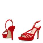 bloot vrouwen Menbur 0RLN3236 rood casual chique schoen - Image 5