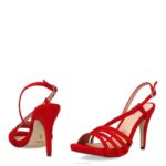 bloot vrouwen Menbur 0RLN3236 rood casual chique schoen - Image 8