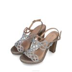 bootti vrouwen Menbur 0RLN5004 beige hoge hakken - Image 3