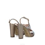 bootti vrouwen Menbur 0RLN5004 beige hoge hakken - Image 4