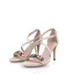 borgo vrouwen Menbur 0RLN4573 beige hoge hakken - Image 3
