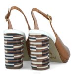borrello vrouwen Menbur 0RLN3206 beige casual chique schoen - Image 4