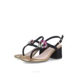Borriana vrouwen Menbur 0RLN262 zwart casual chique schoen - Image 3