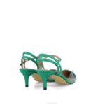 braulinen vrouwen Menbur 0RLN232 groente casual chique schoen - Image 4