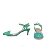 braulinen vrouwen Menbur 0RLN232 groente casual chique schoen - Image 6