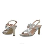 Calusco vrouwen Menbur 0RLN5793 goud middelhoge en lage hakken - Image 4