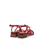 capiton vrouwen Menbur 0RLN3547 rood casual chique schoen - Image 4