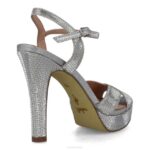 carpinello vrouwen Menbur 0RLN5334 zilver hoge hakken - Image 3