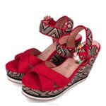castello vrouwen Menbur 0RLN3192 rood casual chique schoen - Image 3