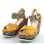 castello vrouwen Menbur 0RLN3193 geel casual chique schoen - Image 3