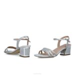 Columba vrouwen Menbur 0RLN2852 zilver sandalen - Image 4