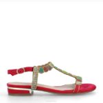 dombasteen vrouwen Menbur 0RLN3334 roze casual chique schoen
