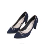 eretie vrouwen Menbur 0RLN5863 donkerblauw middelhoge en lage hakken - Image 3