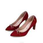 eretie vrouwen Menbur 0RLN5864 rood middelhoge en lage hakken - Image 3