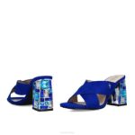 eudaimonia vrouwen Menbur 0RLN5845 azul medio middelhoge en lage hakken - Image 5
