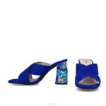 eudaimonia vrouwen Menbur 0RLN5845 azul medio middelhoge en lage hakken - Image 6
