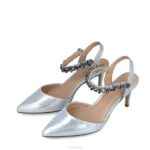 eunosto vrouwen Menbur 0RLN3414 zilver casual chique schoen - Image 3