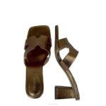 geheugensteuntje vrouwen Menbur 0RLN5787 bronzen middelhoge en lage hakken - Image 2