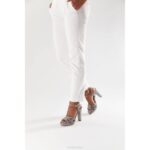 grauson vrouwen Menbur 0RLN4024 zilver hoge hakken - Image 8