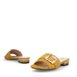 hartstocht vrouwen Menbur 0RLN3161 geel casual chique schoen - Image 5