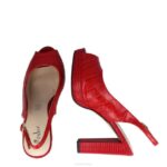 kamp vrouwen Menbur 0RLN3203 rood casual chique schoen - Image 2