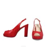 kamp vrouwen Menbur 0RLN3203 rood casual chique schoen - Image 6