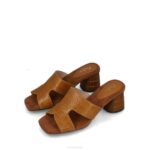 kant vrouwen Menbur 0RLN193 bruin casual chique schoen - Image 2