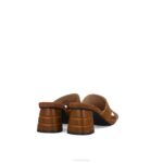 kant vrouwen Menbur 0RLN193 bruin casual chique schoen - Image 3