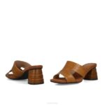 kant vrouwen Menbur 0RLN193 bruin casual chique schoen - Image 4