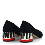 linduno vrouwen Menbur 0RLN378 zwart casual chique schoen - Image 4