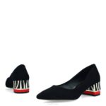 linduno vrouwen Menbur 0RLN378 zwart casual chique schoen - Image 5