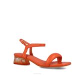 microscoop vrouwen Menbur 0RLN2830 orenge sandalen - Image 2