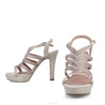 nagliati vrouwen Menbur 0RLN4157 beige hoge hakken - Image 6