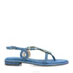 Novarees vrouwen Menbur 0RLN3074 azul helder casual chique schoen