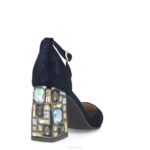 Pietersita vrouwen Menbur 0RLN5704 donkerblauw middelhoge en lage hakken - Image 3