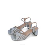 pollux vrouwen Menbur 0RLN2825 zilver sandalen - Image 2