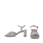 pollux vrouwen Menbur 0RLN2825 zilver sandalen - Image 5