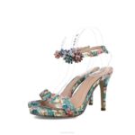 praecipua vrouwen Menbur 0RLN85 groente sandalen - Image 2
