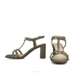 sagitta vrouwen Menbur 0RLN2831 groente sandalen - Image 5