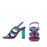sagittae vrouwen Menbur 0RLN2893 azul medio sandalen - Image 5